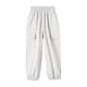 thumbnail image 4 of Odeerbi 3-15 Años Niños Niñas Cargo Pantalones Deportes Jogger Pantalones Casual Sólido Color Verano Pantalones de Trabajo, 4 of 5