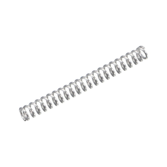 Unique Bargains 2mmx0.3mmx15mm 304 Stainless Steel Compression Spring 3.9N Load Capacity, 10pcs