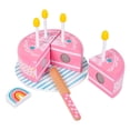 thumbnail image 2 of Pastel de cumpleaños ,Jugar Pastel de cumpleaños Regalo para Jugar Juguete de comida,Pastel de cumpleaños de madera con comida para jugar con velas,Juguete de pastel CUTICAT Pastel de cumpleaños de corte, 2 of 8