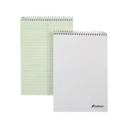 AMPAD/DIV. OF AMERCN PD&PPR Spiral Steno Book Gregg 6 x 9 20 lb Green Tint 80