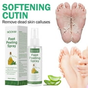 Mooyam Tea Tree Oil Foot Peeling Spray 4.06 fl. oz. Works In Seconds To Gently Exfoliate Rough Dry Skin & Hydrate Feet. Unisex