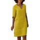 thumbnail image 1 of Vestido mini de algodón y lino con cuello en V para mujer - Manga corta, diseño informal/moda, verano/otoño, corte holgado, lavado a mano, disponible en tallas S-XXL, 1 of 4