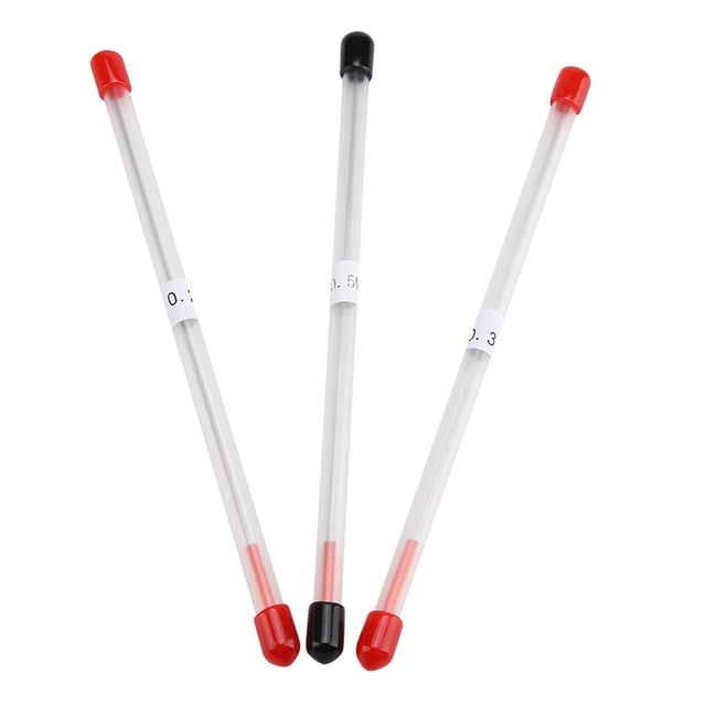 Reemplazo de Aerógrafo Jadeshay Juego de 3 Agujas 0,2 mm 0,3 mm 0,5 mm