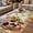 Beige, variant on Spring Dog Outdoor Rug for Patio/Deck/Porch, Non-Slip Large Area Rug 3 x 5 Ft, Watercolor Botanical Floral Sunflower Indoor Outdoor Rugs Washable Area Rugs, Reversible Camping Rug Carpet Runner