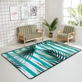 thumbnail image 4 of Crawling Indoor Carpet Play Mat Tropical Palm Leaves Striped for Living Room Bedroom Educational Nursery Floor Mat Area Rugs 60x39inch, 4 of 6