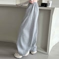 thumbnail image 6 of Girls Sweatpants Casual Pants for Girls Girls Pants Comfortable Casual Wide Leg Joggers for Kids Athletic Everyday Outdoor Wear Sporty Trousers Lightweight Elastic Waist Spring Fall, 6 of 8