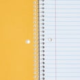 Pen+Gear Wide Ruled 3Subject Spiral Notebook, Blue, 10.5" x 8", 120