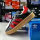 thumbnail image 1 of Adi-das Samba XLG "Better Scarlet" Black Red Gum Shoes IE9178 Men's Size 11 NEW, 1 of 5