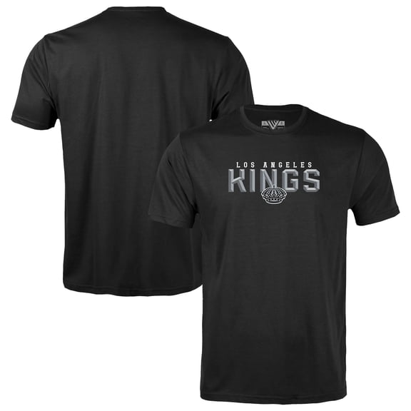 Youth Levelwear Black Los Angeles Kings Little Richmond Carve T-Shirt