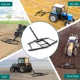 thumbnail image 4 of Gymax 66'' Wide Driveway Drag Tow Behind Landscape Leveling Rake w/Reinforced Bars, 4 of 7