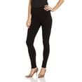 thumbnail image 2 of Women's Ultra Soft Winter Warm Fleece Lined Thick Brushed Plus Size Thermal Leggings (3X/4X, Black), 2 of 2