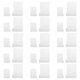 thumbnail image 1 of Caja de almacenamiento rectangular de plástico PP de 30 piezas, organizador transparente para manualidades, estuche de viaje para cuentas, joyas y piezas pequeñas., 1 of 6