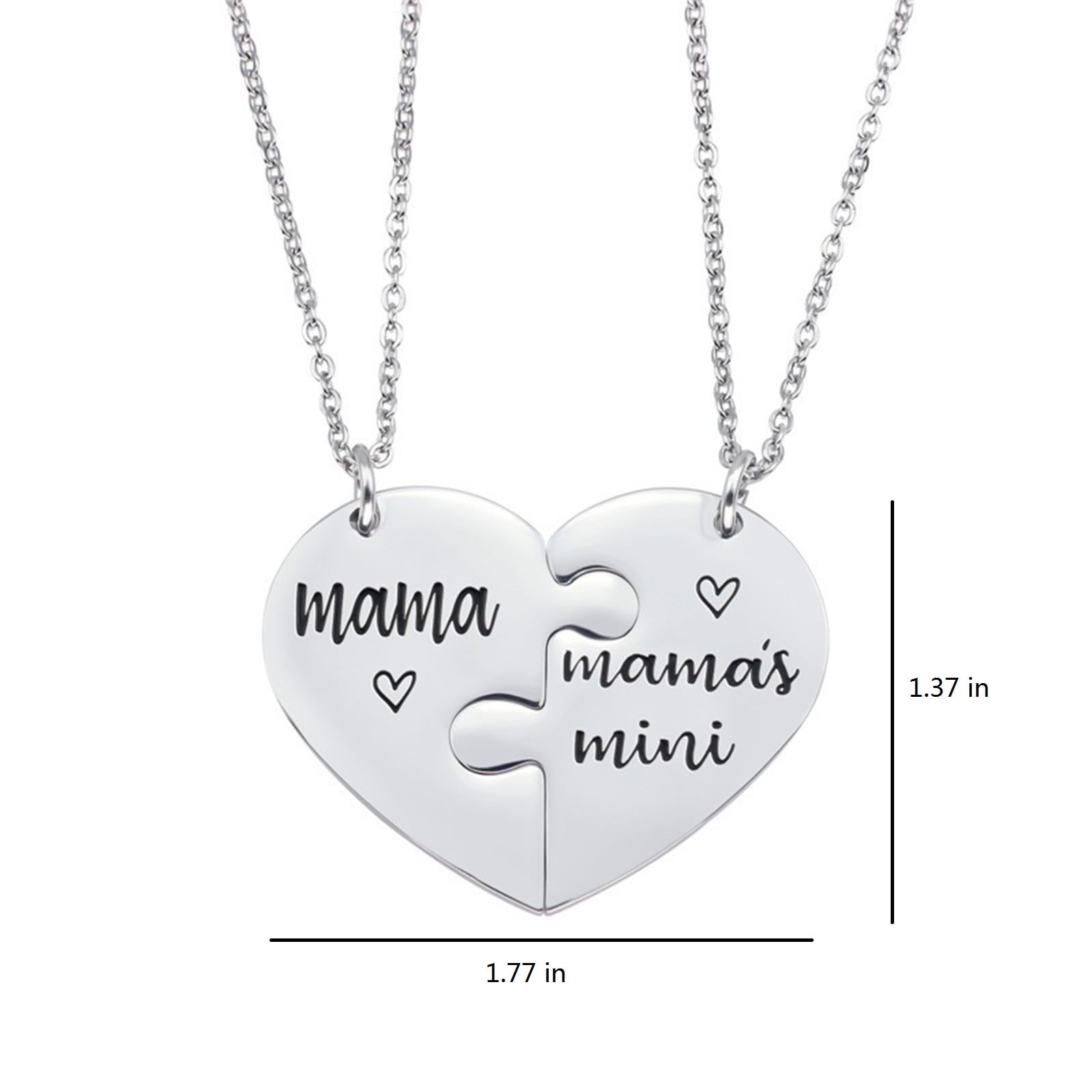 Amazon Grandma Mom And Daughter Necklace Mothers Necklace Children
