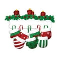 thumbnail image 5 of Personalized Family Christmas Ornament 2024 - Family of 7 Knit Winter Stocking Mitten Ornaments, 5 of 10