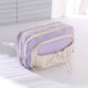 thumbnail image 1 of Estuche de gran capacidad para niñas adolescentes, organizador de útiles escolares con múltiples bolsillos y cierre de cremallera resistente para estudiantes de secundaria. Aestivo | Morado, 1 of 7