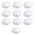 thumbnail image 1 of 10 bandejas desechables para jaulas de mascotas, de plástico, para conejos y cobayas, color blanco, 1 of 5
