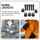 thumbnail image 3 of unbranded 5 Pares Toggle De Cuero PU Negros Para Abrigos Botones Decorativos Multifuncionales, 3 of 6