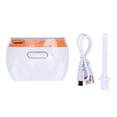 thumbnail image 2 of Pulidor De Uñas Eléctrico 3 En 1, Cortaúñas Automático, Cortador De Uñas, 2 Velocidades Ajustables Para Uso Doméstico, Naranja Y, 2 of 7