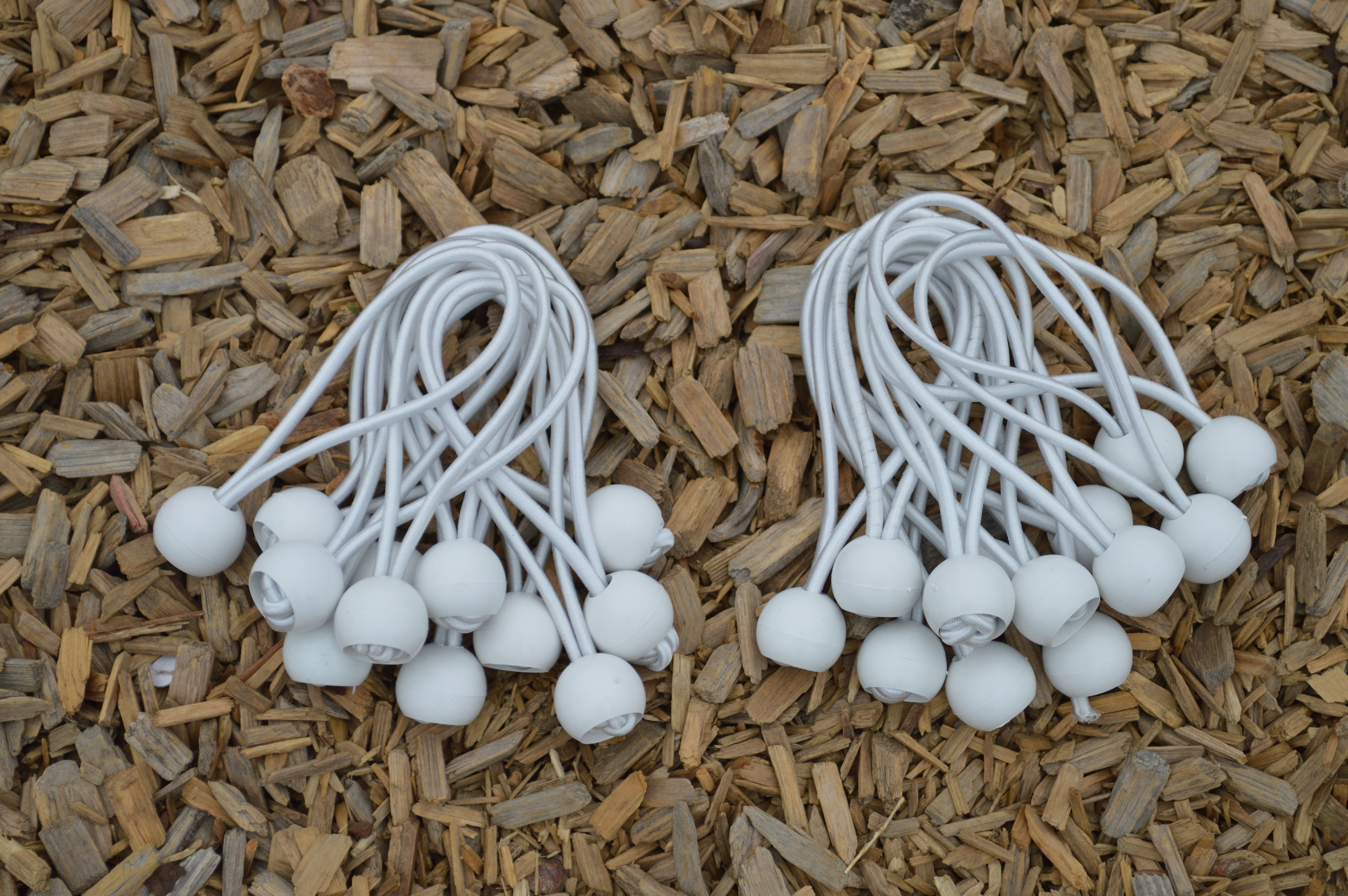 Ball Bungees, Replacement Ball Bungees White 25pk - Walmart.com
