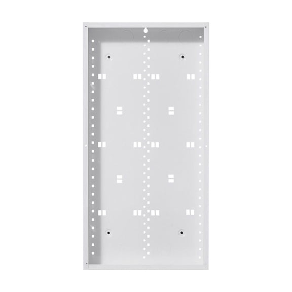 In-Wall Media Box 28 inch - Structured Media Enclosure for TV, Router, Soundbar - Recessed Cable Management - Cold Rolled Steel