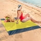 thumbnail image 1 of Manta de playa de arena, manta de verano, manta de picnic portátil para exteriores, para viajes a la playa, camping y picnics, alfombra de playa, 1 of 6