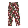 thumbnail image 6 of Uemuo Merry Christmas1 Pattern Women's Wide Leg Palazzo Lounge Pants with Pockets Light Weight Loose Comfy Casual Pajama Pants-Small, 6 of 9