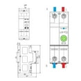 thumbnail image 5 of for ZigBe Circuit Breaker Home 220V without Metering Function Smart Switch 2P63A, 5 of 12