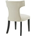thumbnail image 3 of Modway Curve Upholstered Dining Side Chair, Multiple Colors, 3 of 4