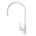 thumbnail image 5 of Westbrass CO131-50 11" Contemporary 1-Lever Handle Cold Water Dispenser Faucet Kit with Under Sink In-line Filter Unit and 2-Pack Replacement Cartridges, Powder Coat White, 5 of 11