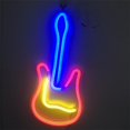 thumbnail image 5 of Letrero de luz de neón LED para guitarra, luz nocturna USB, letrero decorativo para Bar, Pub, tienda, Club, garaje, decoración de fiesta en casa, 1 ud. JAMW Sencillez, 5 of 5