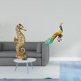 thumbnail image 2 of Figura Decorativa De Resina De Pavo Real Dorado, Escultura De Mesa, Adorno Para Oficina, Dormitorio, Sala De Estar, Chimenea, Jardín, Hogar Y Patio., 2 of 8