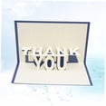thumbnail image 4 of TABLZONE Handmade Blue 3D Mothers Day Card with Creative Up Paper Design for Gratitude, 4 of 8