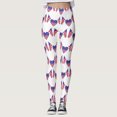 thumbnail image 3 of WILLBEST Leggings de Yoga de Cintura Alta Con Estampado Del 4 de Julio Para Mujer, Para Correr, Gimnasio, Fitness, Compresión, Entrenamiento, Talla 79 Grande, 3 of 6