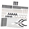 thumbnail image 2 of 197x Zipper Repair Kits Fix Zip Puller Metal Sewing Craft Instant Zipper Zipper Pull for Jackets Coats Jeans Backpack Luggage, 2 of 7