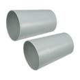thumbnail image 5 of 2pcs Bathroom Toothbrush Tumblers PP Cup for Bathroom Kitchen Color Gray 4.52''x3.03'', 5 of 7
