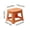 Orange, variant on Folding Step Stool,Portable Foldable Stools,Durable Outdoor Folding Stool Lightweight Plastic Fishing Stool,Non-slip Space-Saving Design Collapsible Stool for Kitchen Bathroom Bedroom Garden