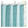 thumbnail image 2 of Printed Metallic Shower Curtain, 2 of 5