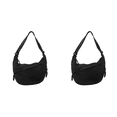 thumbnail image 1 of Likrtyny Bolso Cruzado Crescent para Mujer Bolso Al Aire Libre Con Correa Ajustable (negro), 1 of 2