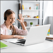 TOPOSH Mini Laptop Student, Intel Celeron N4000, 8GB+128GB, Laptop 10.1 1280*800P, Windows 10, White Laptop