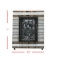 thumbnail image 6 of Foreside Home & Garden Multicolor Striped 4 x 6 Inch Better with Friends Wood Decorative Picture Frame, 6 of 8