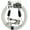 Blue & Silver, variant on 25ft Tie-Out Cable with Crimp Cover for Small Dogs Up to 35 Pounds