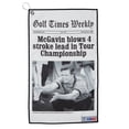 thumbnail image 1 of U Suck at Golf Funny Golf Towel for Men - Super Absorbent Microfiber, Quick-Dry, Waffle Texture & Unique Design Prints to Stand Out on Golf Course | Tour Champion, 1 of 4