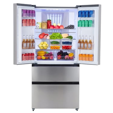 Soonbuy 4 Door French Door Refrigerator, 18.8 Cu.Ft.