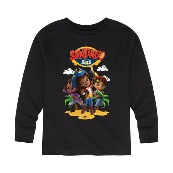 Santiago of The Sea - Toddler And Youth Long Sleeve Graphic T-Shirt