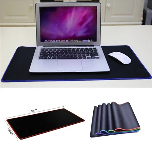 Pc Laptop Computer Rubber Gaming Mouse Pad Mat Large Size 23.62*11.81*0.08"