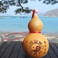 thumbnail image 1 of Flagon Botella de agua portátil Calabaza Bebida china Hervidor Calabaza Adorno Calabaza de vino para patio Hotel Decoración interior del hogar estilo B BLESIY Cadera de calabaza, 1 of 8