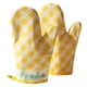 thumbnail image 1 of Manopla de horno a cuadros, manoplas de cocina térmica, guantes de cocina, 1 of 8