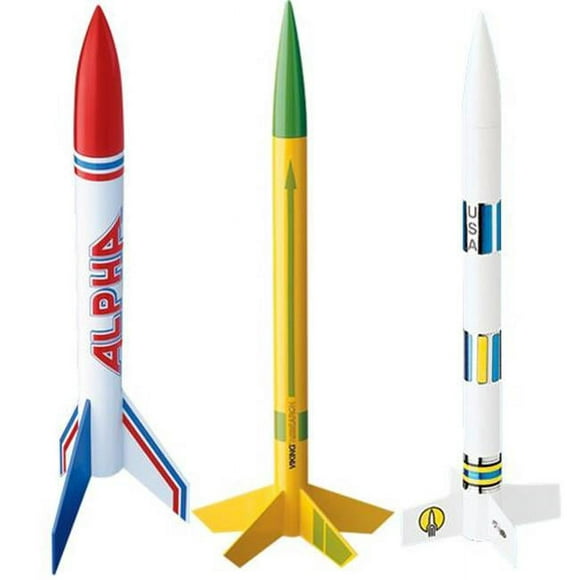 Estes Rockets EST1753 AVG Bulk Model Rockets&#44; E2X - Pack of 12