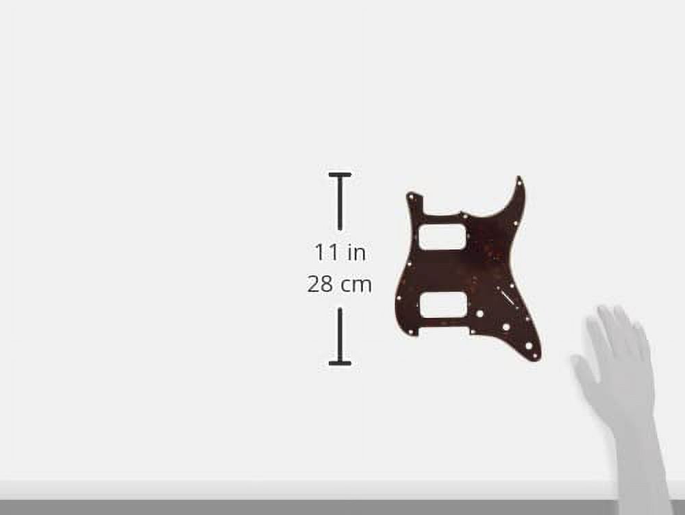 Fender Modern Pickguard, HH Stratocaster, 11-Hole - Tortoise Shell