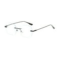thumbnail image 3 of Stgfyxgs Eye Glasses Blue Light Blocking Flat Mirror for Adult Work Screens Shopping Game Black Frame, 3 of 9